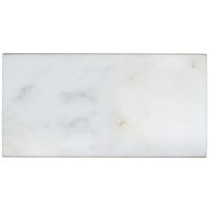 3x6x3/8 Pbe Bianco Bello Honed