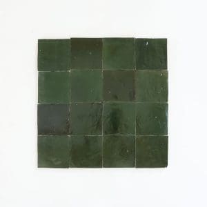 4×4 Zellige Tile – Eucalyptus