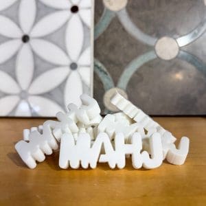 Mahjong Marble Ornament