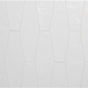 Mirazur Copa Field Tile - La Blancs Crackle