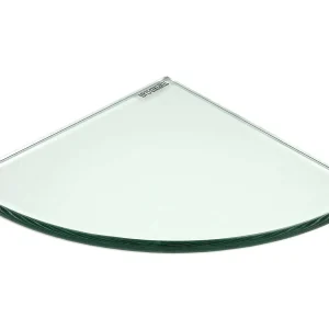 Corner Shelf Recessed 9x9 12mm Tempered Glass