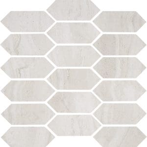 Mos Picket 2x5 Roccia Di Roma Ivory Mosaic